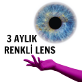 3 Aylık Renkli Lens